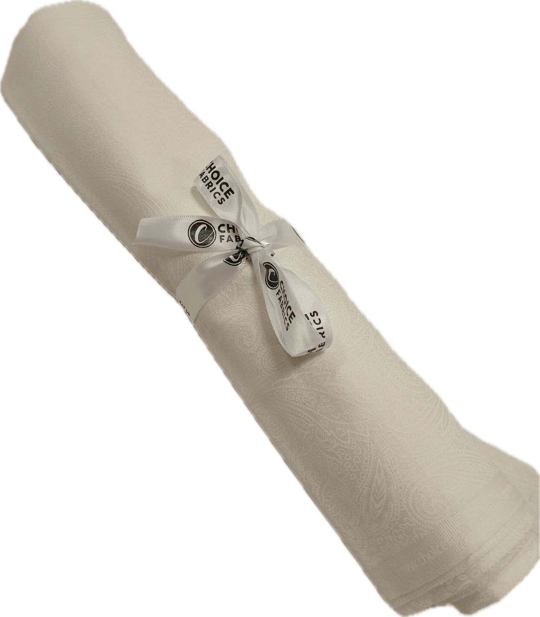 Tone on Tone 108" Supreme Backings - White on White - Paisley
