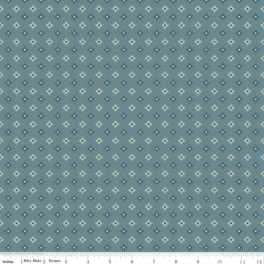 John Wayne American West Sun Denim 43"/44" Fabric Per Yard