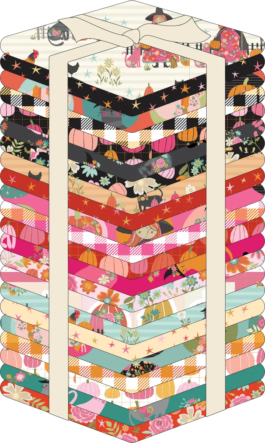 Kitty Loves Candy Poppie Cotton Fat Quarter Bundle