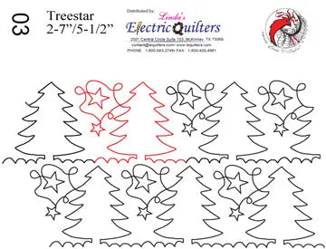 003 Treestar Pantograph by Linda V. Taylor
