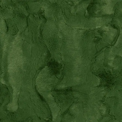 Luxe Cuddle Hide Evergreen Fabric - ( 1 Yard Pack )