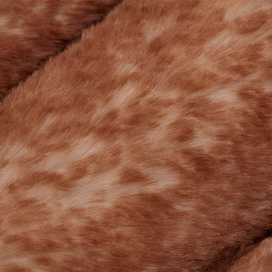 Luxe Cuddle Arctic Fox Woodland 58"/60" Fabric per yard