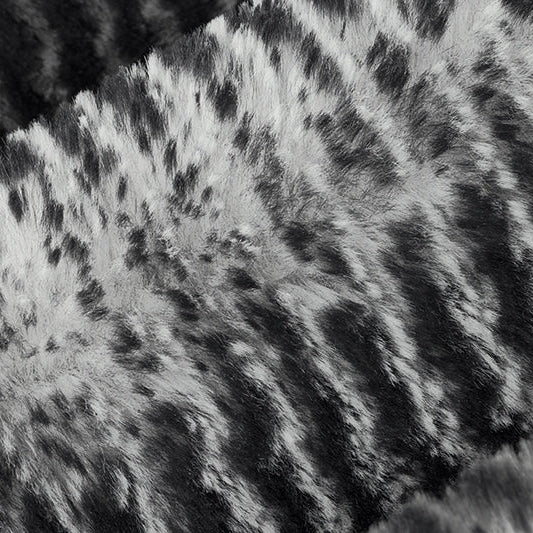 Black Luxe Cuddle Arctic Owl 58"/60" Fabric per yard