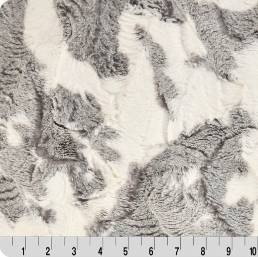 Graphite Luxe Cuddle Baby Calf 58"/60" Fabric per yard
