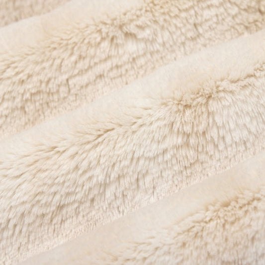 Creme Luxe Cuddle Fusion Bunny 58"/60" Fabric per yard