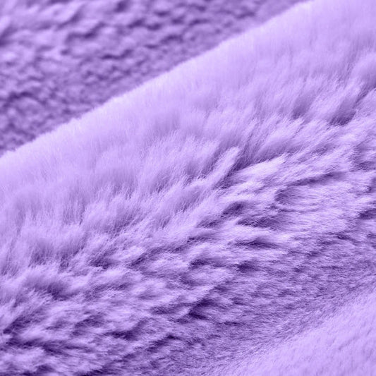 Luxe Cuddle Bunny Lavender 58"/60" Fabric per yard