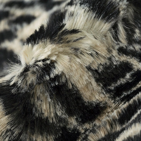 Taupe Luxe Cuddle Cheetah 58"/60" Fabric per yard