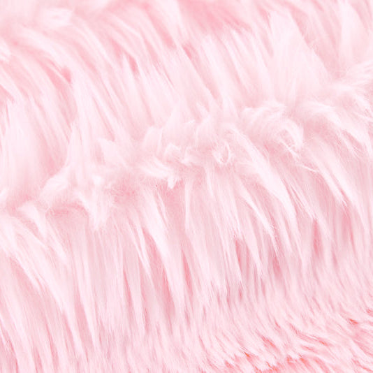 Luxe Cuddle Dreamy Baby Pink 58"/60" Fabric per yard