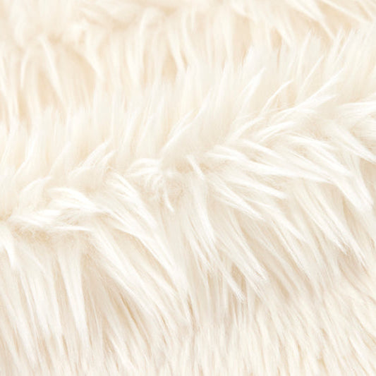 Luxe Cuddle Dreamy Ivory 58"/60" Fabric per yard