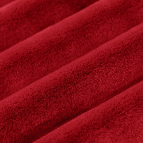 Luxe Cuddle Encore Cardinal" 58"/60" Fabric per yard