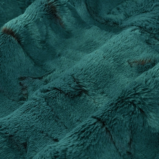 Luxe Cuddle Forest Fox Mallard 58" - 60" Fabric per yard