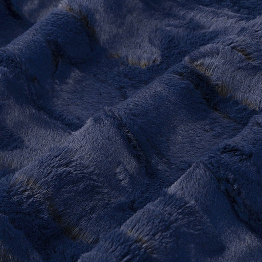 Luxe Cuddle Forest Fox Twilight 58" - 60" Fabric per yard