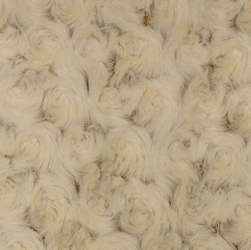 Luxe Cuddle Frosted Rose Camel/Beige 58" - 60" Fabric per yard