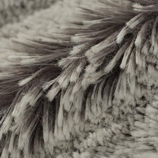 Luxe Cuddle Frosted Shaggy Graphite 58"/60" Fabric per yard