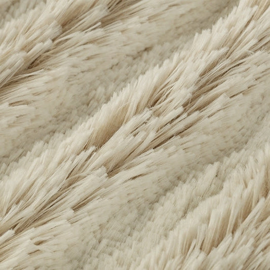 Luxe Cuddle Frosted Shaggy Sand 58"/60" Fabric per yard