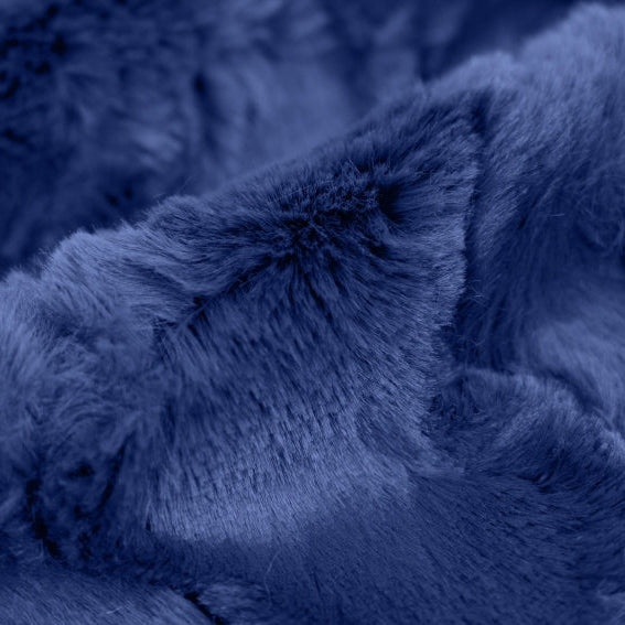 Luxe Cuddle Glacier Navy 58" - 60" Fabric per yard
