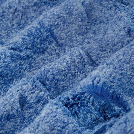 Luxe Cuddle Heather Electric 58" - 60" Fabric per yard