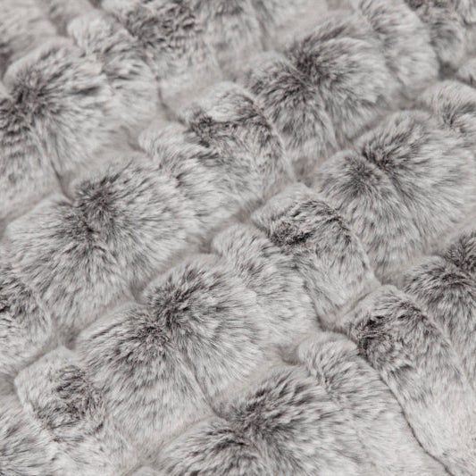 Luxe Cuddle Iced Vienna Graphite 58" - 60" Fabric per yard