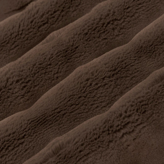 Luxe Cuddle Marbella Truffle 58" - 60" Fabric per yard