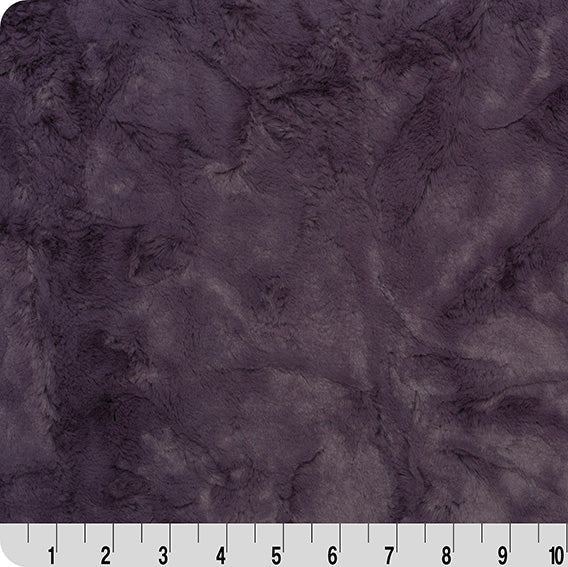 Luxe Cuddle Marble Grapemist 58" - 60" Fabric per yard