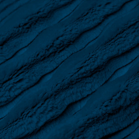 Luxe Cuddle Oceana Dark Sea 58" - 60" Fabric per yard