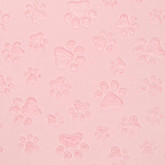 Luxe Cuddle Paws Blush 58" - 60" Fabric per yard