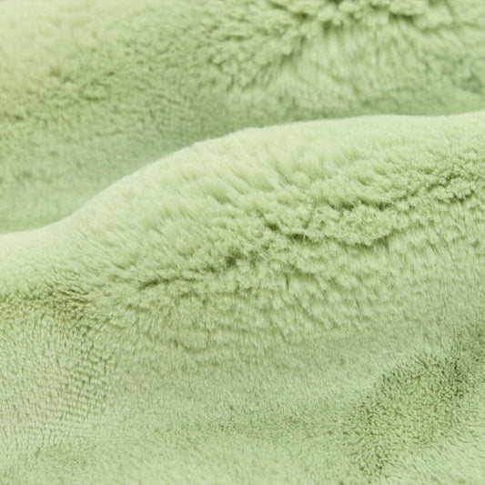 Luxe Cuddle Powderpuff Thyme 58" - 60" Fabric per yard
