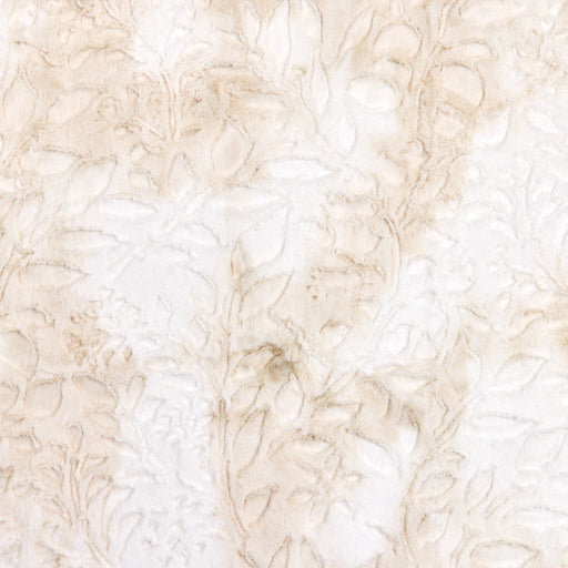 Luxe Cuddle Sorbet Poppy Pearlized 58" - 60" Fabric per yard