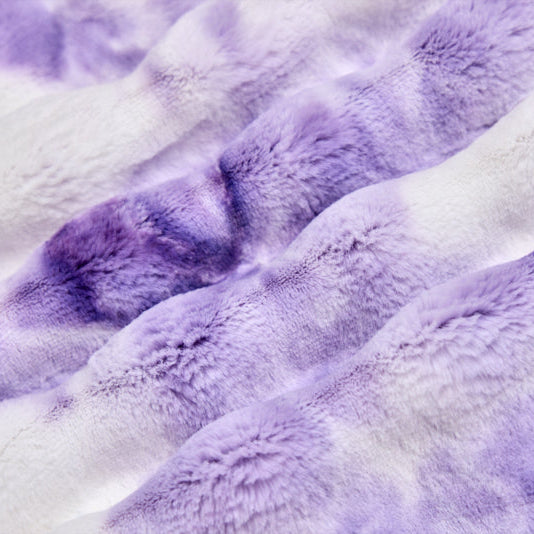 Luxe Cuddle Sorbet Powderpuff Bellflower 58" - 60" Fabric per yard