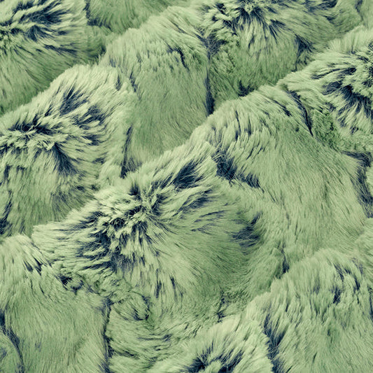 Artichoke Luxe Cuddle Wild Rabbit 58"/60" Fabric per yard