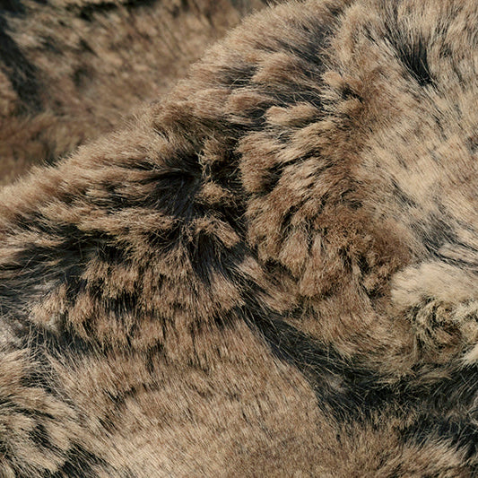 Walnut Luxe Cuddle Wild Rabbit 58"/60" Fabric per yard
