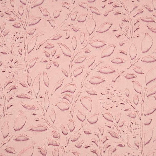 Luxe Cuddle Frosted Poppy Rosewater 58" - 60" Fabric per yard