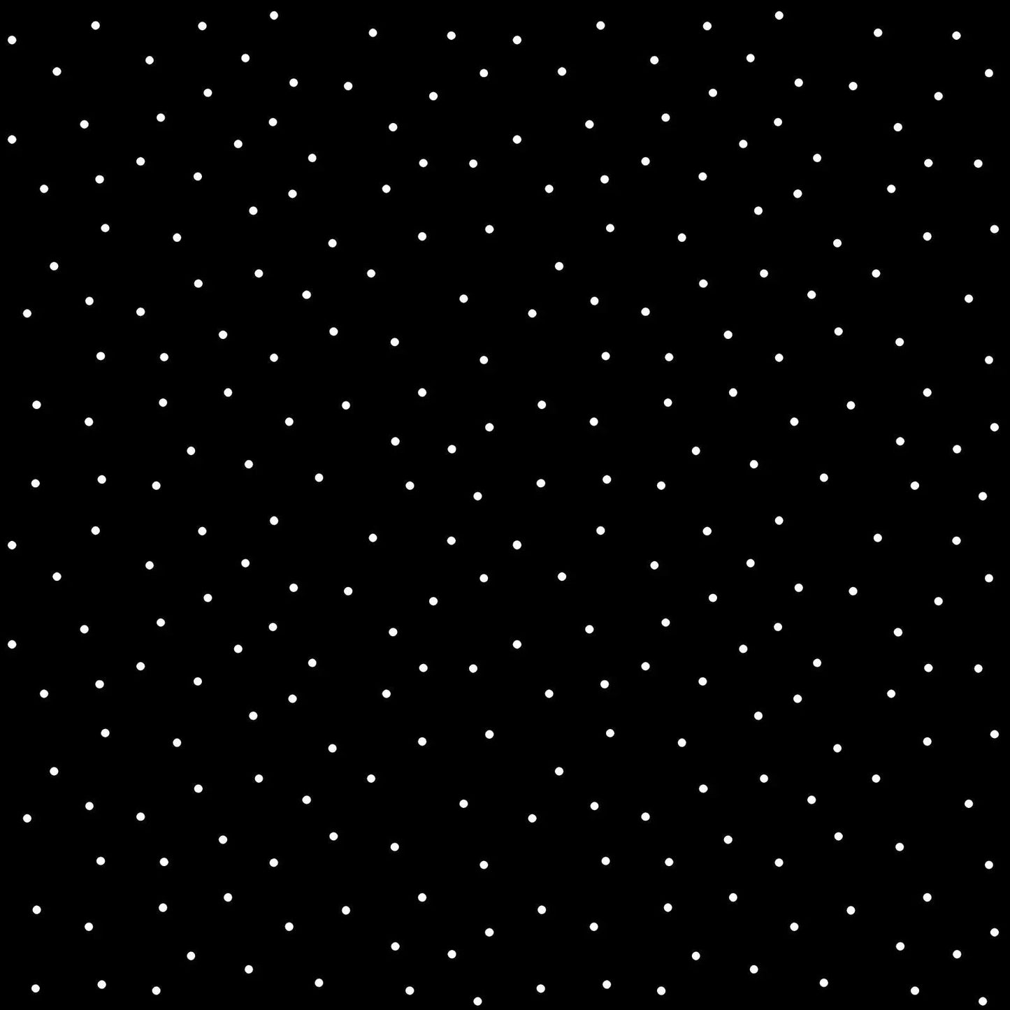 Black Small Dot Cotton Wideback Fabric Per Yard