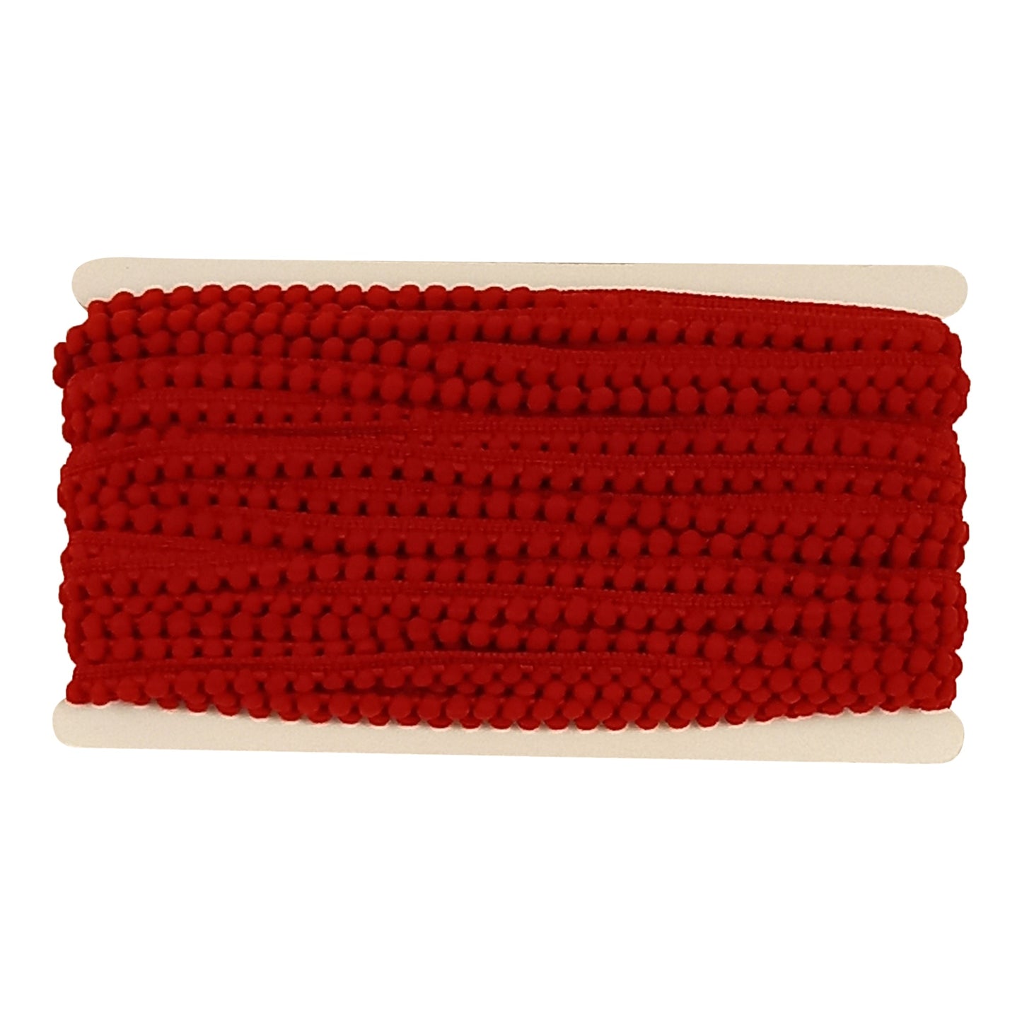 Mini Pom Pom Collection - 3/16" width (25 Yard Roll) - BP-100-22 Red