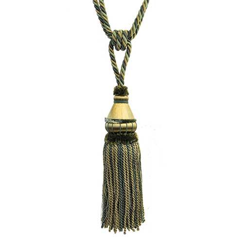 Mulberry Collection-12" Length-SINGLE TASSEL TIEBACK-BT-6002-23/63