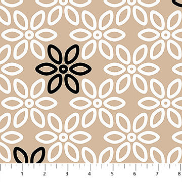 Multi Hexagonal Soho Cotton 44"/45" Fabric Per Yard