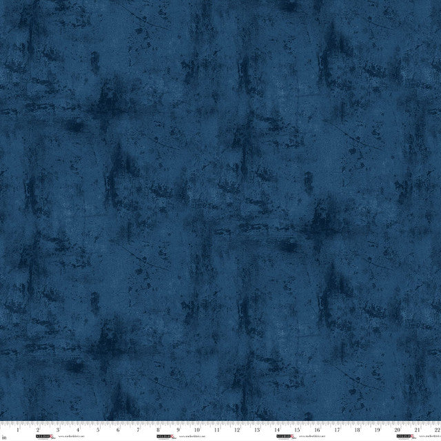 Navy Surface Design Funny Girl 44"/45" Cotton Fabric Per Yard