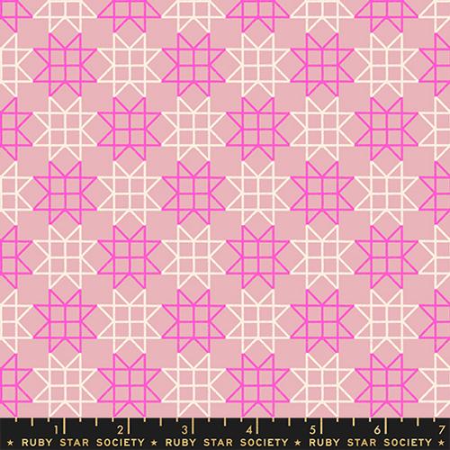 Paper Cuts 2 Lavender Lavender Paper Star Patchwork Geometric Cotton 43"/44" Fabric Per Yard