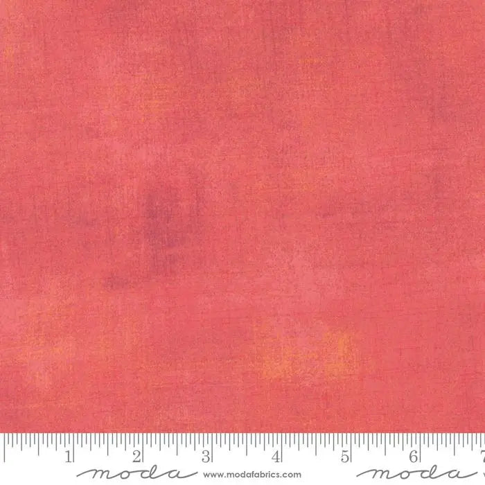 Pink Grunge Basics Salmon 44"/45" Per Yard