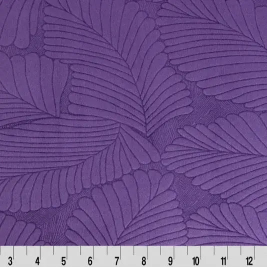 Purple Amethyst Cuddle 3 Extra Wide Tropic Burnout Fabric per yard