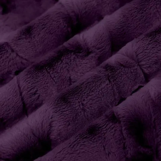 Purple Loganberry Luxe Cuddle Mirage 80" Fabric per yard