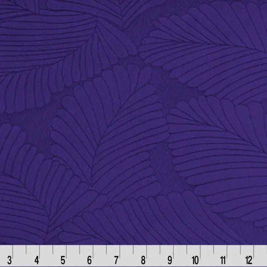 Purple Viola Cuddle 3 Extra Wide Tropic Burnout Fabric per yard