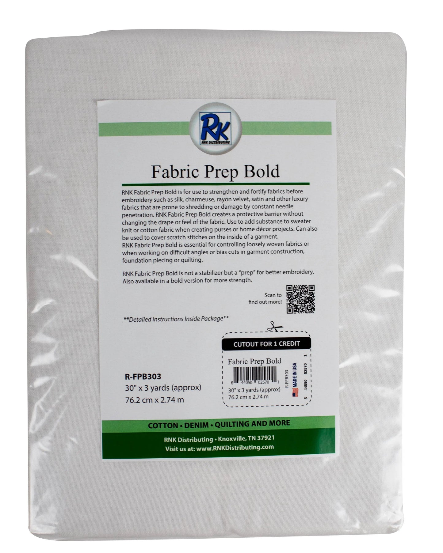 RNK Fabric Bold Prep 30"X3YDS