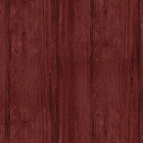 Red Claret Washed Wood Flannel Wideback Fabric - ( 7/8 Yard Pack )