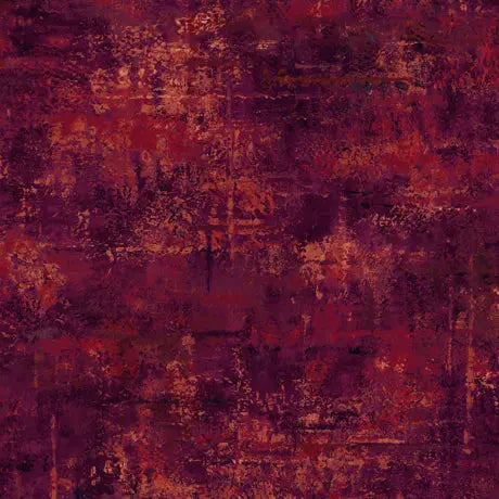 Red Wine Mottled Blender Wideback Cotton Fabric per yard