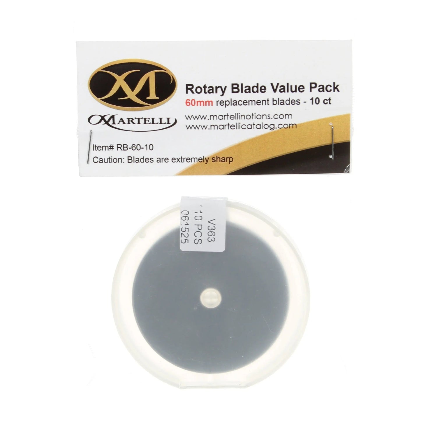 Rotary Blade 60mm Replacement Bulk Pack 10ct