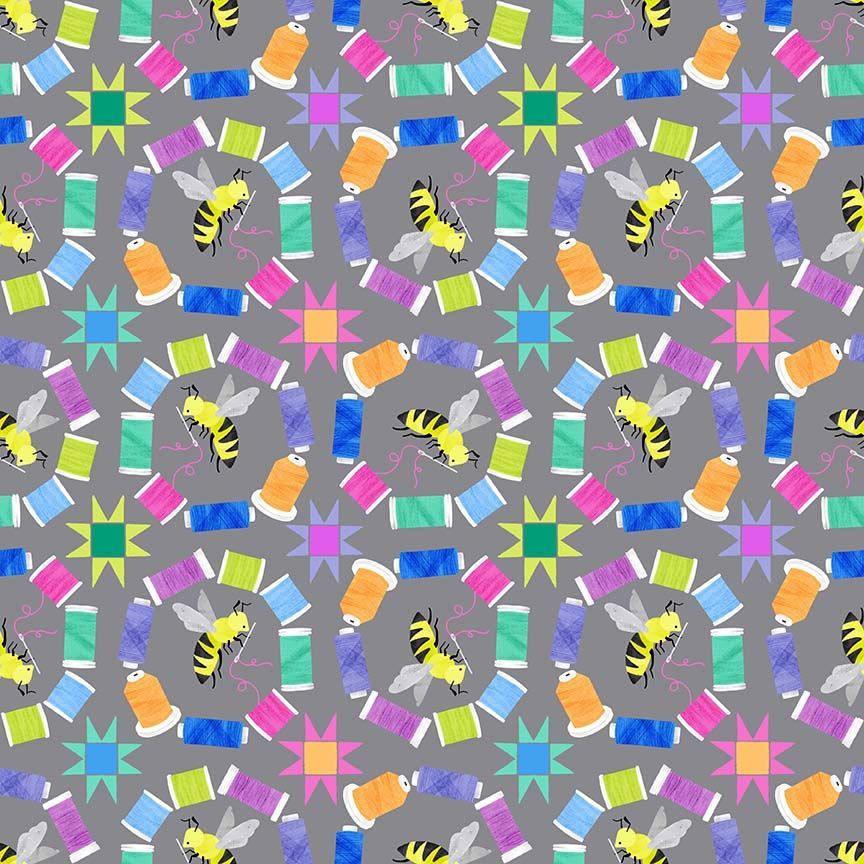 Limestone Quilting Bee Cotton 44"/45" Fabric Per Yard