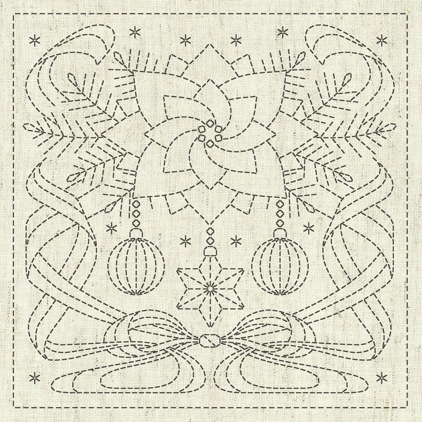 Sashiko Cloth Blessing