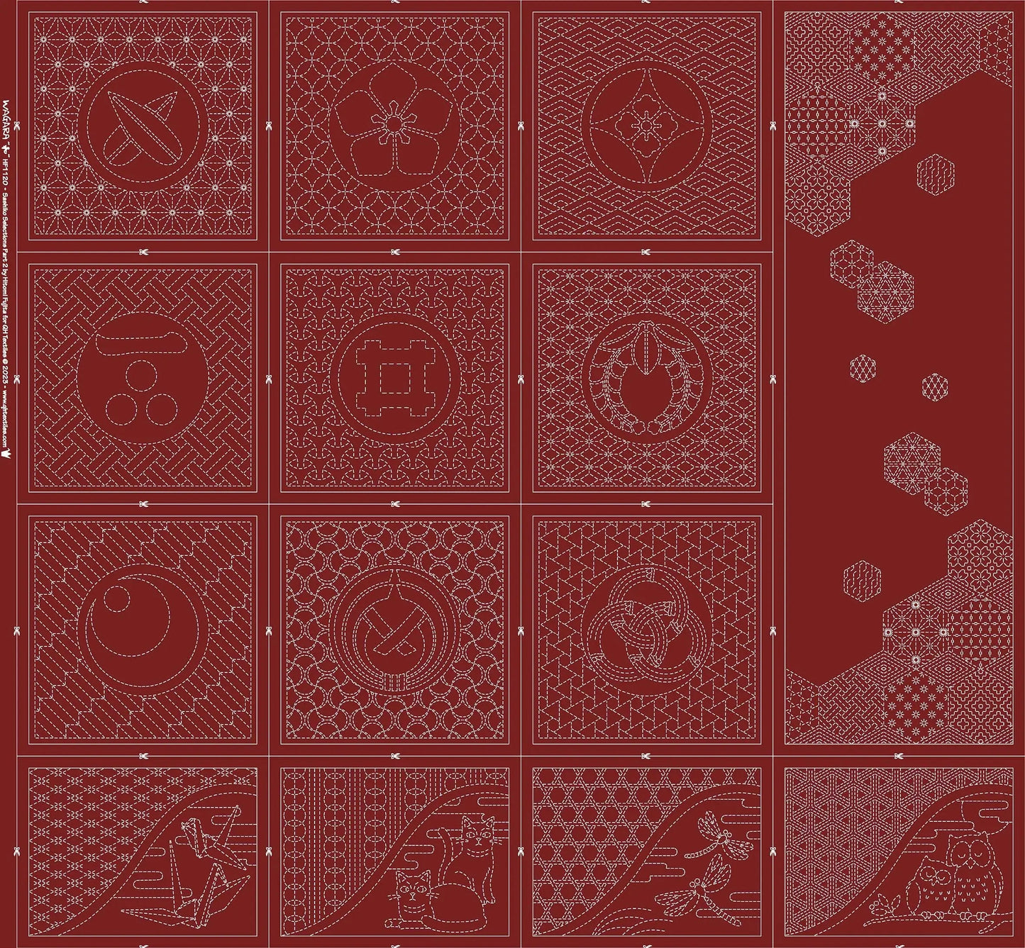 Sashiko Selections Part 2 Red
