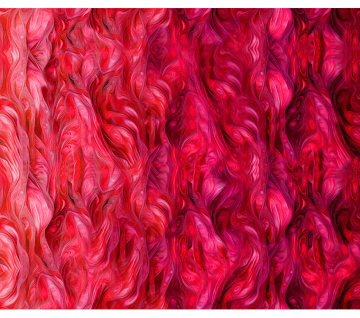 Sangria Horizons Ombre Wave Cotton 44"/45" Fabric Per Yard